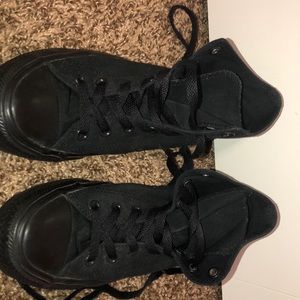 Converse high tops black